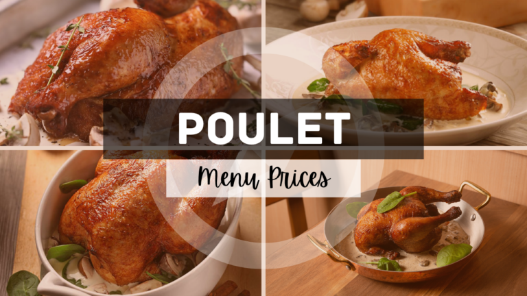 POULET MENU SINGAPORE & UPDATED PRICES 2024