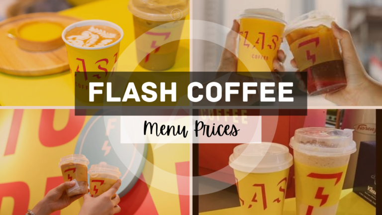 FLASH COFFEE MENU SINGAPORE & UPDATED PRICES 2024