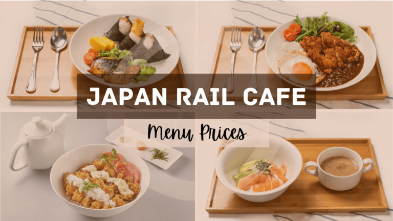 JAPAN RAIL CAFE MENU SINGAPORE & UPDATED PRICES 2024