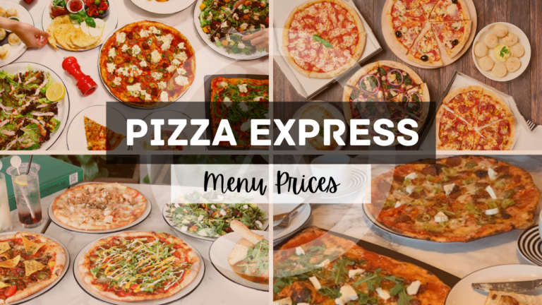 PIZZA EXPRESS MENU SINGAPORE & UPDATED PRICES 2024
