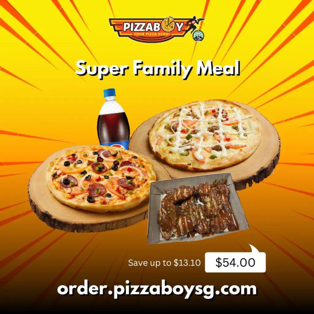 Pizzaboy Menu Deals Price