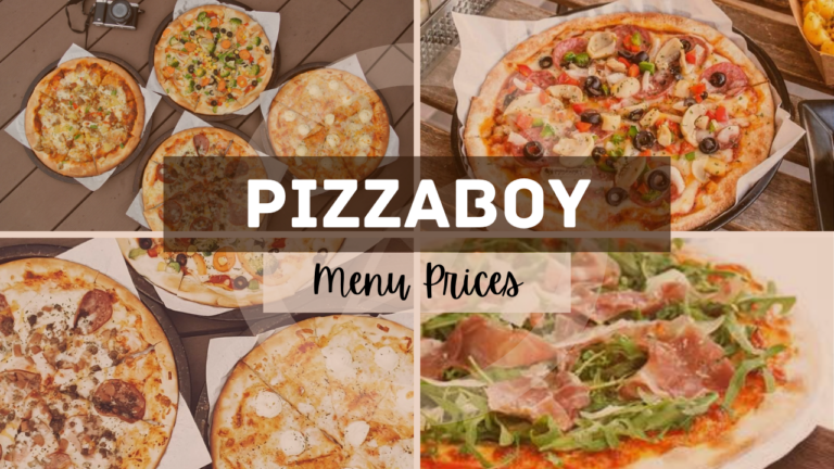 PIZZABOY MENU SINGAPORE & UPDATED PRICES 2024