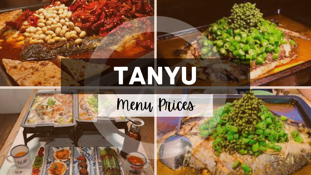 TANYU MENU SINGAPORE & UPDATED PRICES 2025