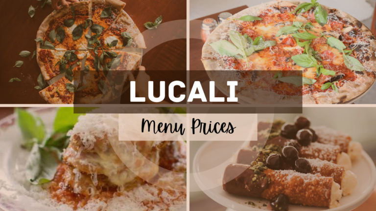 LUCALI MENU SINGAPORE & UPDATED PRICES 2024