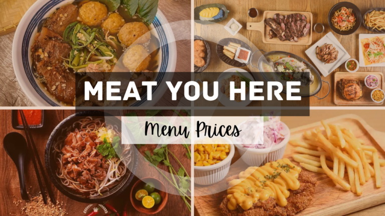 MEAT YOU HERE MENU SINGAPORE & UPDATED PRICES 2024