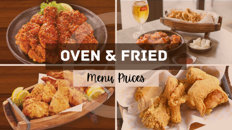 OVEN AND FRIED CHICKEN MENU SINGAPORE UPDATED 2024
