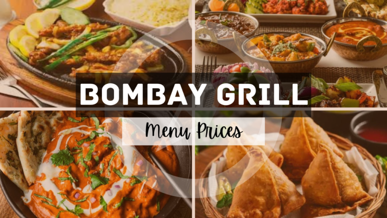 BOMBAY GRILL MENU SINGAPORE & UPDATED PRICES 2024