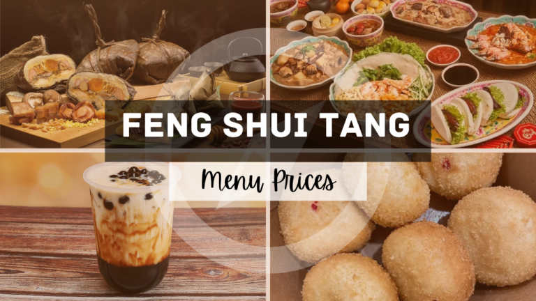 FENG SHUI TANG MENU SINGAPORE & UPDATED PRICES 2024