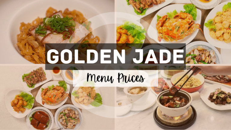 GOLDEN JADE RESTAURANT MENU SINGAPORE PRICES 2024