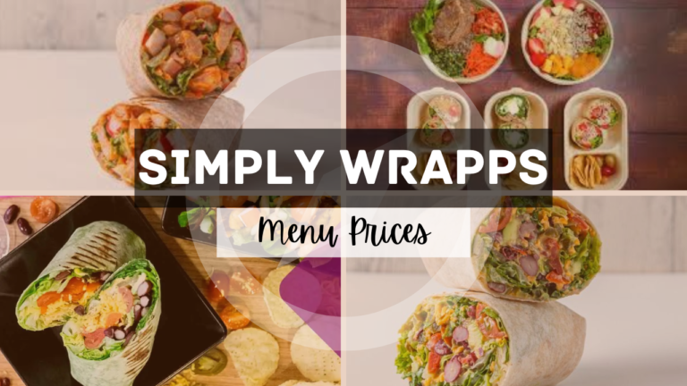 SIMPLY WRAPPS MENU SINGAPORE & UPDATED PRICES 2024