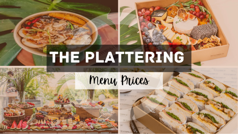THE PLATTERING CO MENU SINGAPORE UPDATED 2024