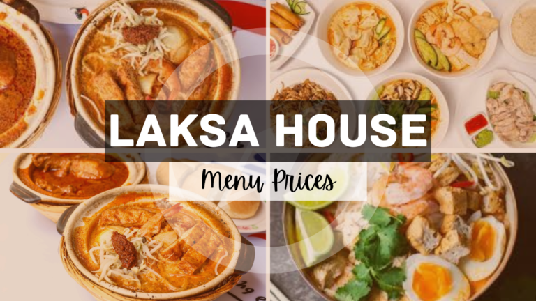 KOREAN LAKSA HOUSE MENU SINGAPORE & UPDATED PRICES 2024