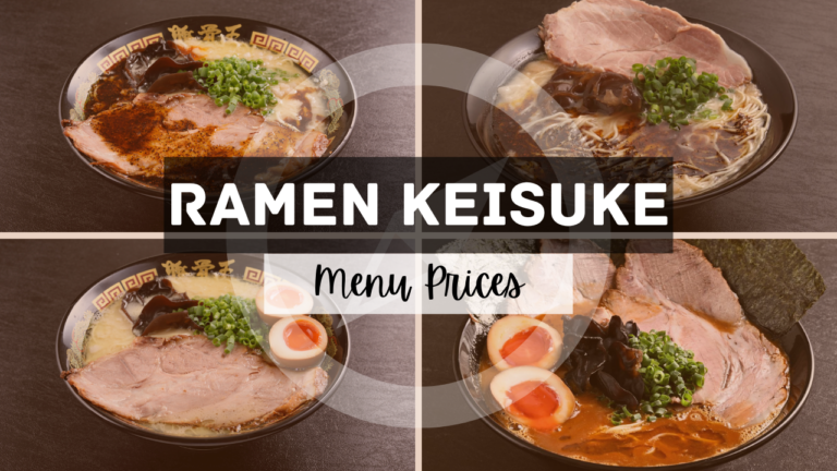 RAMEN KEISUKE TONKOTSU KING MENU SINGAPORE & UPDATED PRICES 2024