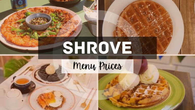 SHROVE TUESDAY MENU SINGAPORE & UPDATED PRICES 2024