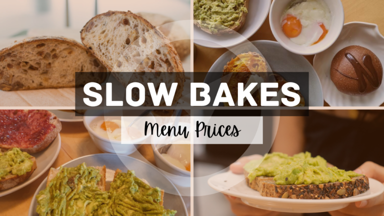 Slow Bakes Menu Singapore Updated Prices