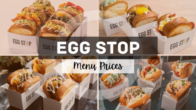 EGG STOP MENU SINGAPORE & UPDATED PRICES 2024