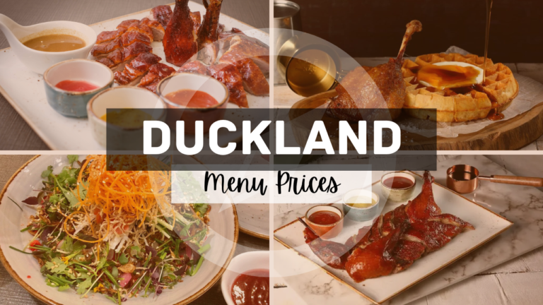 DUCKLAND MENU SINGAPORE & UPDATED PRICES 2024