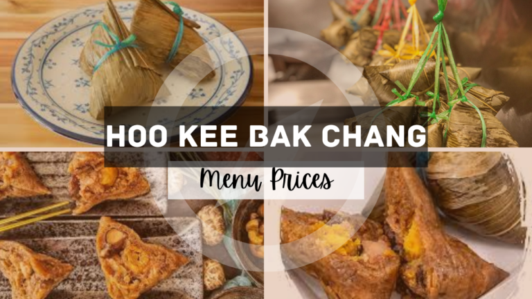 Hoo Kee Bak Chang Singapore Menu Prices