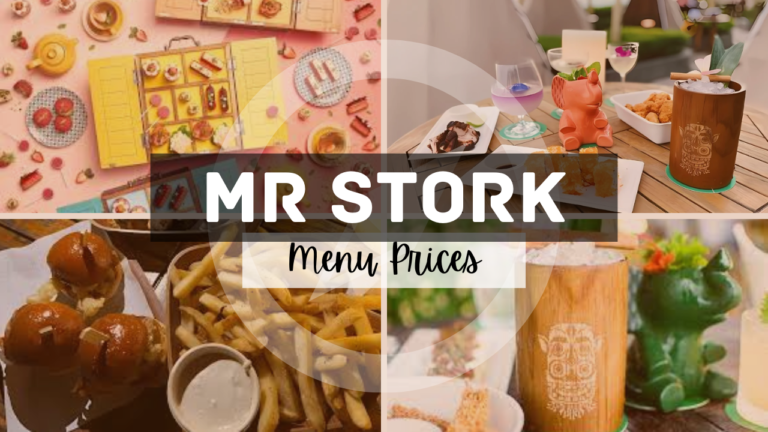 Mr Stork Singapore Menu Prices