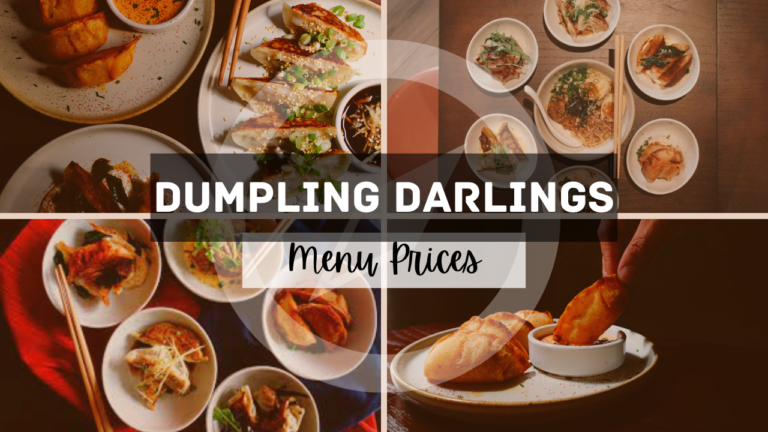 Dumpling Darlings Singapore Menu Prices