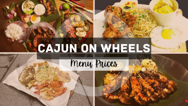 Cajun on Wheels Singapore Menu