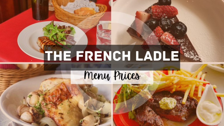 The French Ladle Singapore Menu