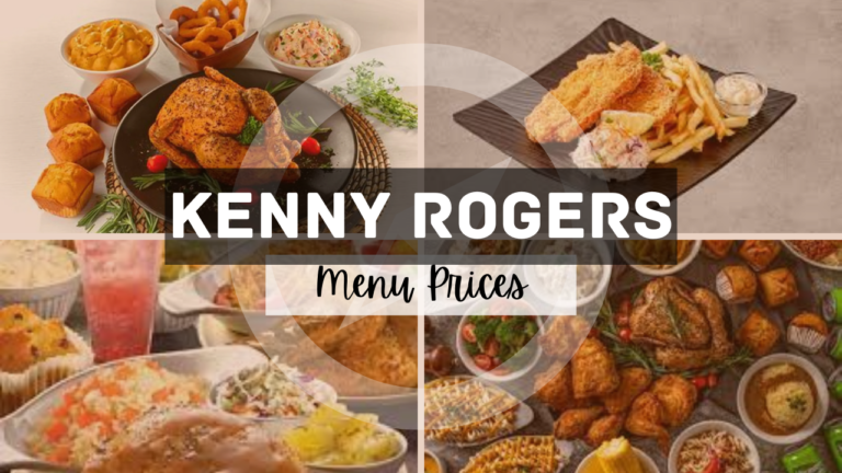 Kenny Rogers Singapore Menu