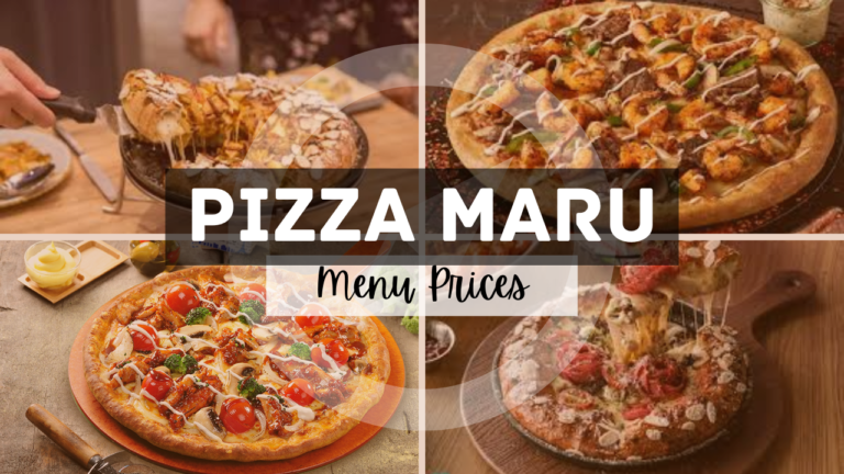 Pizza Maru Singapore Menu