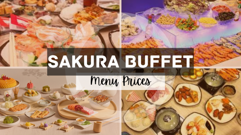 Sakura Buffet Singapore Menu
