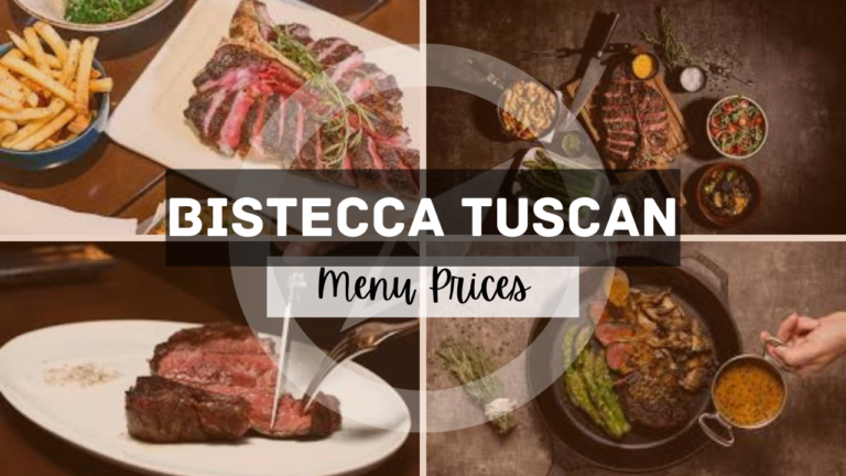 Bistecca Tuscan Steakhouse Singapore Menu