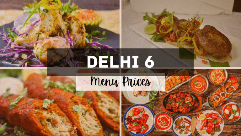 _Delhi 6 Singapore Menu Prices