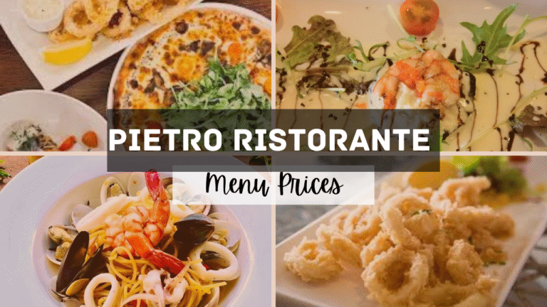 _Pietro Ristorante Italiano Singapore Menu Prices