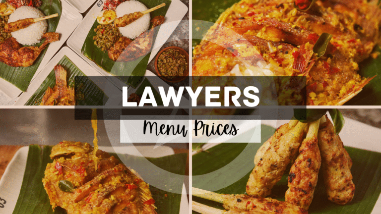 Lawyers Singapore Menu