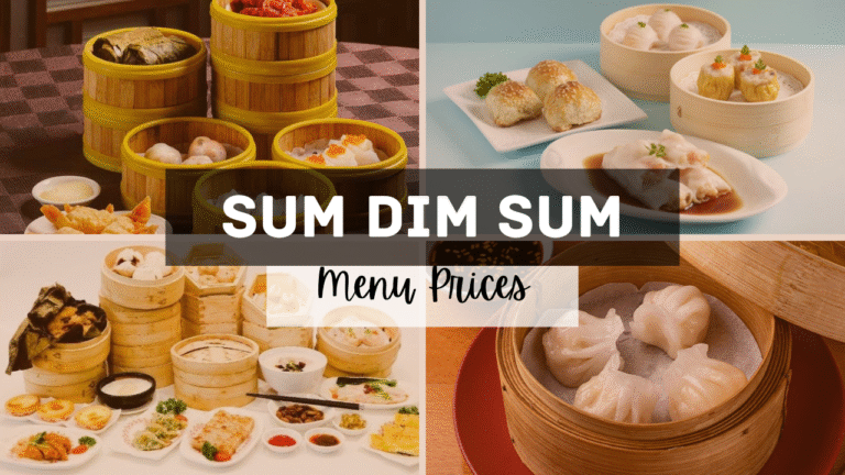 Sum Dim Sum Singapore Menu Prices
