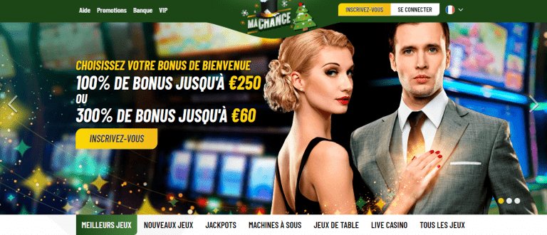 Meilleur casino bonus sans depot à Canada