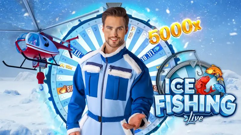 Ice fishing demo, ice fishing gambling game
